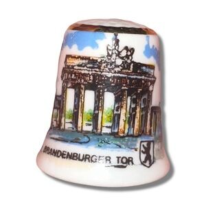 Vintage Brandenburg Gate Berlin Thimble